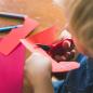 Preview: Fiskars Kinderschere 13cm rot 6+